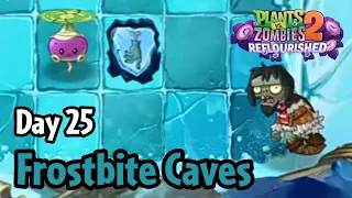 Plants vs Zombies 2: Reflourished | Frostbite Caves Day 25