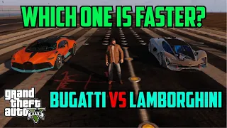 GTA 5 Pakistan Lamborghini Terzo Millennio Vs Bugatti Divo Speed Test | G-Freak Gaming