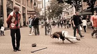 Grandpa breakdance prank 2016