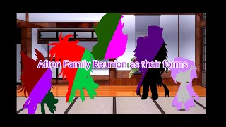 Afton Family Reunion as their forms//Gacha Life//(No music)//Complete