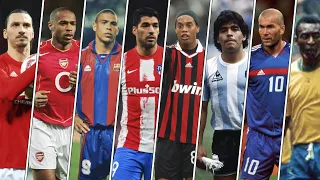 Maradona Vs Ronaldinho Vs Pele Vs Cruyff Vs Ibrahimovic Vs Zidane & More |HD