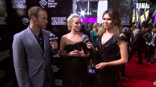 Dianna Agron Red Carpet Interview - AMAs 2014