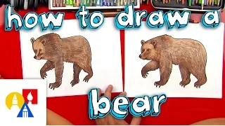 How To Draw A Grizzly Bear (realistic)