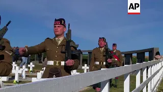 Relatives of fallen Argentine soldiers finally visit their graves in Falklands