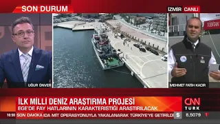 Türkiye Deprem Platformu İlk Deniz Araştırma Seferine Çıkıyor - CNN TÜRK