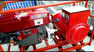 Test engkol genset dongfeng 20 kva