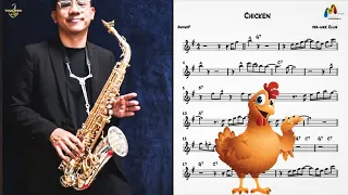 The Chicken (easy solo) for saxophone