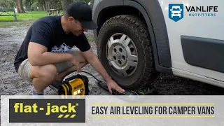 Flat-Jack - Simple and Easy Air Leveling for Camper Vans