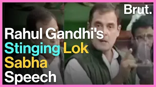 Rahul Gandhi’s Stinging Lok Sabha Speech