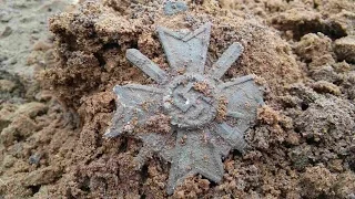 ПЕРВЫЙ СИГНАЛ И ВОТ ОНА РАДОСТЬ /КОП ПО ВОЙНЕ/WW2 METAL DETECTING.