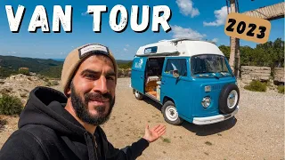 VAN TOUR del mio VolksWagen T2 (1977) - 2023 #campertour