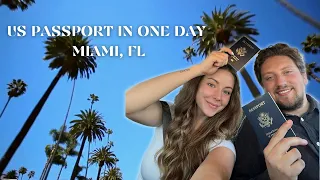 WE RAN OUT OF SPACE IN OUR PASSPORTS | How to get a same-day US passport