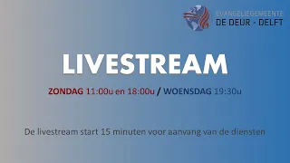 Live kerkdienst: Henk Brusse - Woensdag - 4-10-2023