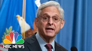 Attorney General Merrick Garland Delivers Remarks From Justice Dept. | NBC News