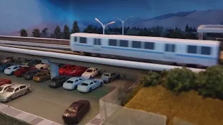 BART Model Railroad: Fremont Station Progress