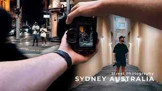 50mm f1.2 NIGHT STREET/CREATIVE PHOTOGRAPHY - SYDNEY AUSTRALIA (POV)