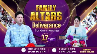 FAMILY ALTARS DELIVERANCE SUNDAY MEETING (DELIVERANCE WEEK-2) (17-09-2023) Ankur Narula Ministries