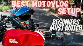 Things you need to know before you start motovlogging | Best Motovlog setup!