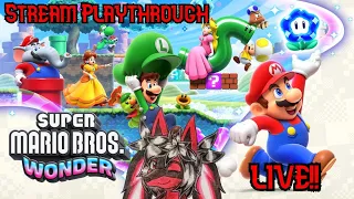 Super Mario Bros. Wonder/ Stream Playthrough Episode 1