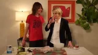 Cooking with Kate Moennig on This Just Out with Liz Feldman
