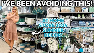 I've Been AVOIDING This Store... 😬 At Home Store 2024 Summer Home Decor Finds | Decorating Ideas