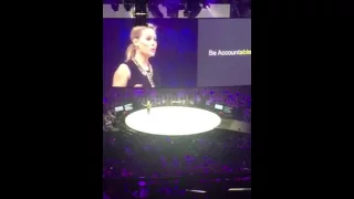 Aimee Mullins speaking at CiscoGSX