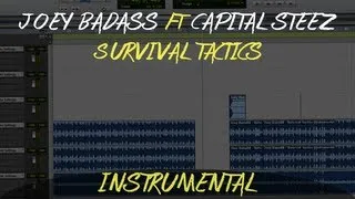 Joey Bada$$ Ft. Capital STEEZ - Survival Tactics (Instrumental) [Download in Description]