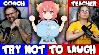 I Can't Believe it Try Not to Laugh Challenge 45 From AdikTheOne with Teacher and Coach