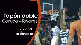 ¿Garuba o Tavares? Taponazo doble sobre Balvin | Liga Endesa 2019-20