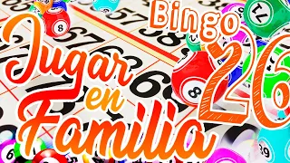 BINGO ONLINE 75 BOLAS GRATIS PARA JUGAR EN CASITA | PARTIDAS ALEATORIAS DE BINGO ONLINE | VIDEO 26