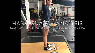 Anatomical Kinesiology- Hang Snatch Analysis