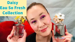 Marc Jacobs -Daisy Eau So Fresh Collection!! Reviewing & Ranking The Flankers!