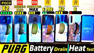 Poco X2 vs Redmi Note 9 Pro Max vs Realme 6 Pro vs Realme X2 vs Redmi Note 9 Pro vs Realme 6 : Pubg