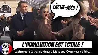 Macron se prend un ÉNORME VENT de la part de la chanteuse Catherine Ringer (Rita Mitsouko)