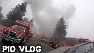 Firefighting in -25F Windchill PIO Vlog