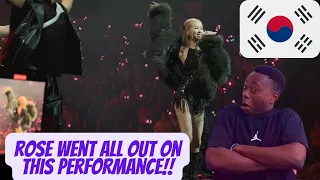 REACTION TO Rosé (로제) - Hard To Love + On The Ground | Born Pink World Tour:Newark Day1  [4K Fancam]