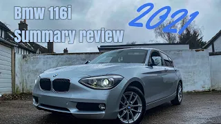 2021 with a new car - BMW 116i summary review part 1 - welcome back