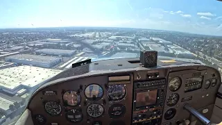 Crosswind Landing at Fullerton KFUL