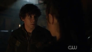 Bellamy: "You were the girl under the floor. Use that" + "May we meet again" (The 100: 04x10)