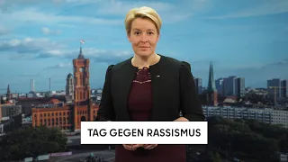 Franziska Giffey zum Tag gegen Rassismus