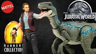 Mattel Hammond Collection Velociraptor Blue & Owen Grady Review!! Jurassic World New 2024