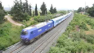 TRAINOSE First IC 51 Express Thessaloniki - Athens under 4 hours (new livery)