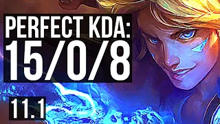 EZREAL & Yuumi vs SAMIRA & Nautilus (ADC) | 15/0/8, Rank 1 Ez, Legendary | TR Grandmaster | v11.1