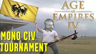 Age of Empires 4 Tournament | Mono Faction Format - CIVILIZATION WAR QUALIFIER