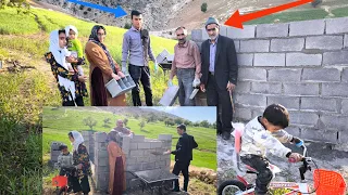 Engineer and Mr. Ali's effort: trying to build a bathroom and toilet and meeting with the land owner