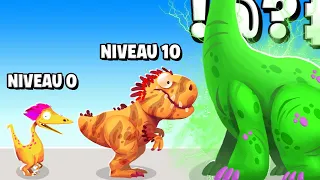 LES MEILLEURS DINOSAURES VS LES HOMMES DES CAVERNES !! (Dino Bash)