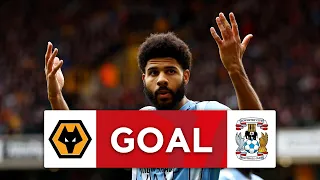 GOAL | Ellis Simms | Wolves 2-2 Coventry City | Quarter-final | Emirates FA Cup 2023-24