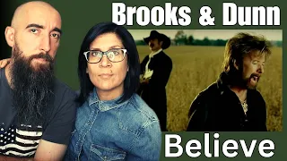 Brooks & Dunn - Believe (REACTION) with my wife