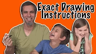 Exact Instructions Challenge Drawing Edition | Josh Darnit