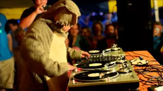 Kid Koala performs Moon River